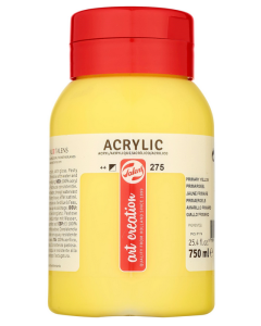 Photo ROYAL TALENS : Peinture acrylique ArtCréation - Jaune primaire - 750 ml
