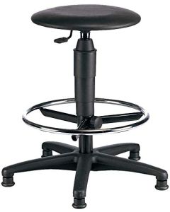 Photo TOPSTAR : Tabouret TEC 60 Skaï Counter - Noir