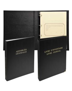 Registres SARL Assemblée générale, Livre journal et inventair