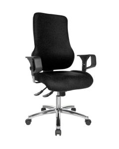 Fauteuil de Bureau avec accoudoirs - Noir : TOPSTAR Sitness 55 image