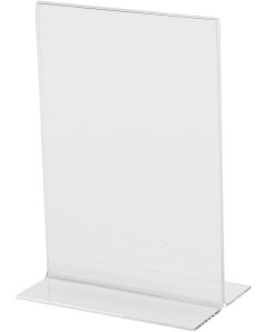 Présentoir de table droit - A6 portrait : SIGEL Visuel