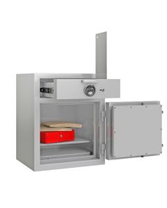 Coffre de dépôt de fonds - Classe 1 - Serrure à clés A2P - HARTMANN Zephir Dépôt 1401